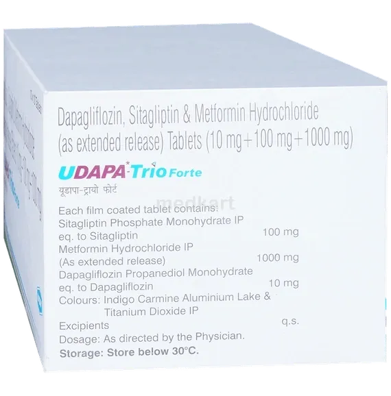 udapa trio forte tablet 10's
